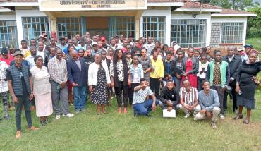 UoK Partners with NYOTA Project to Graduate Lot 1 Cohort 2 Trainees at Sotik Resource Centre